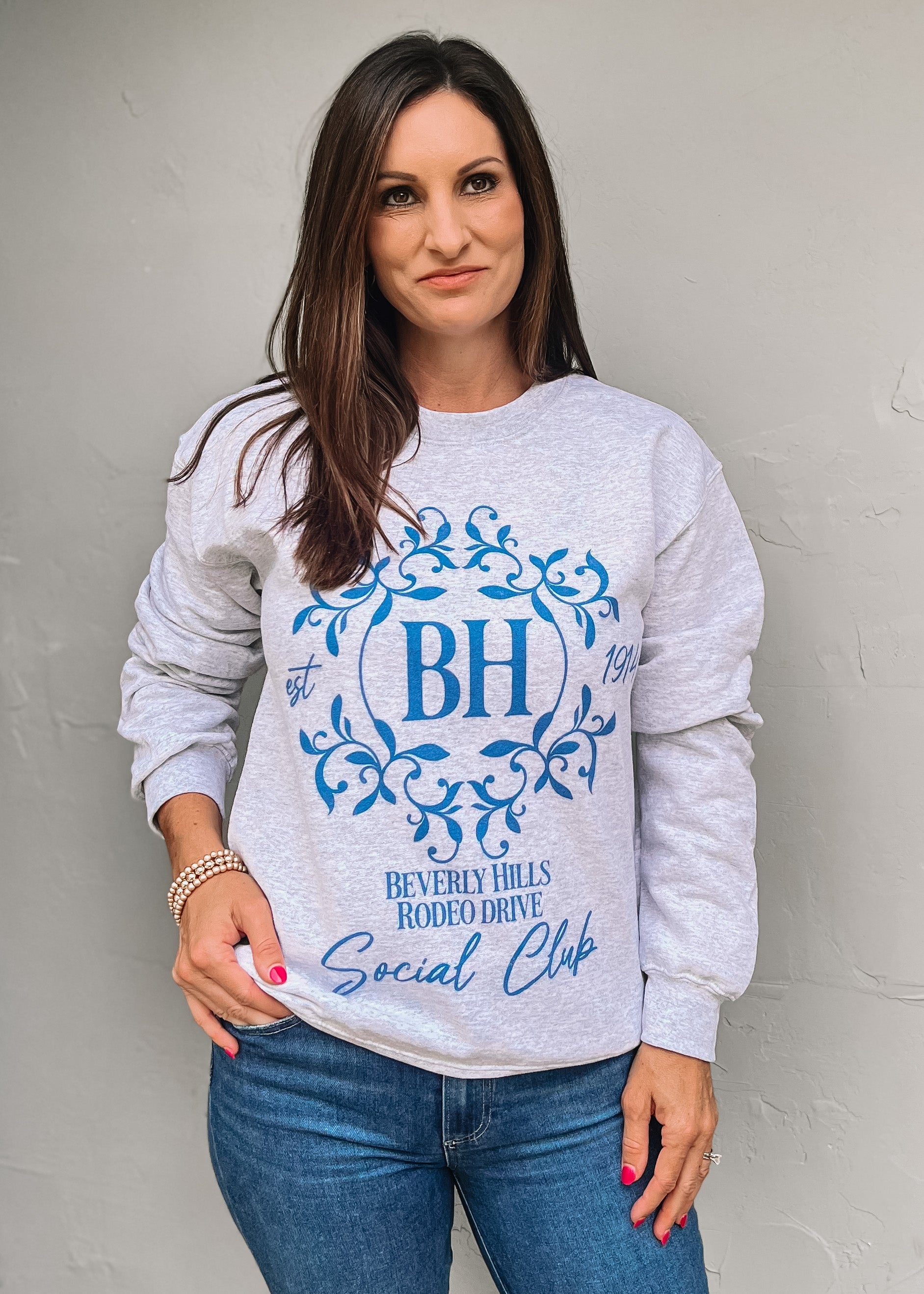 Beverly Hills Rodeo Drive Social Club Sweatshirt