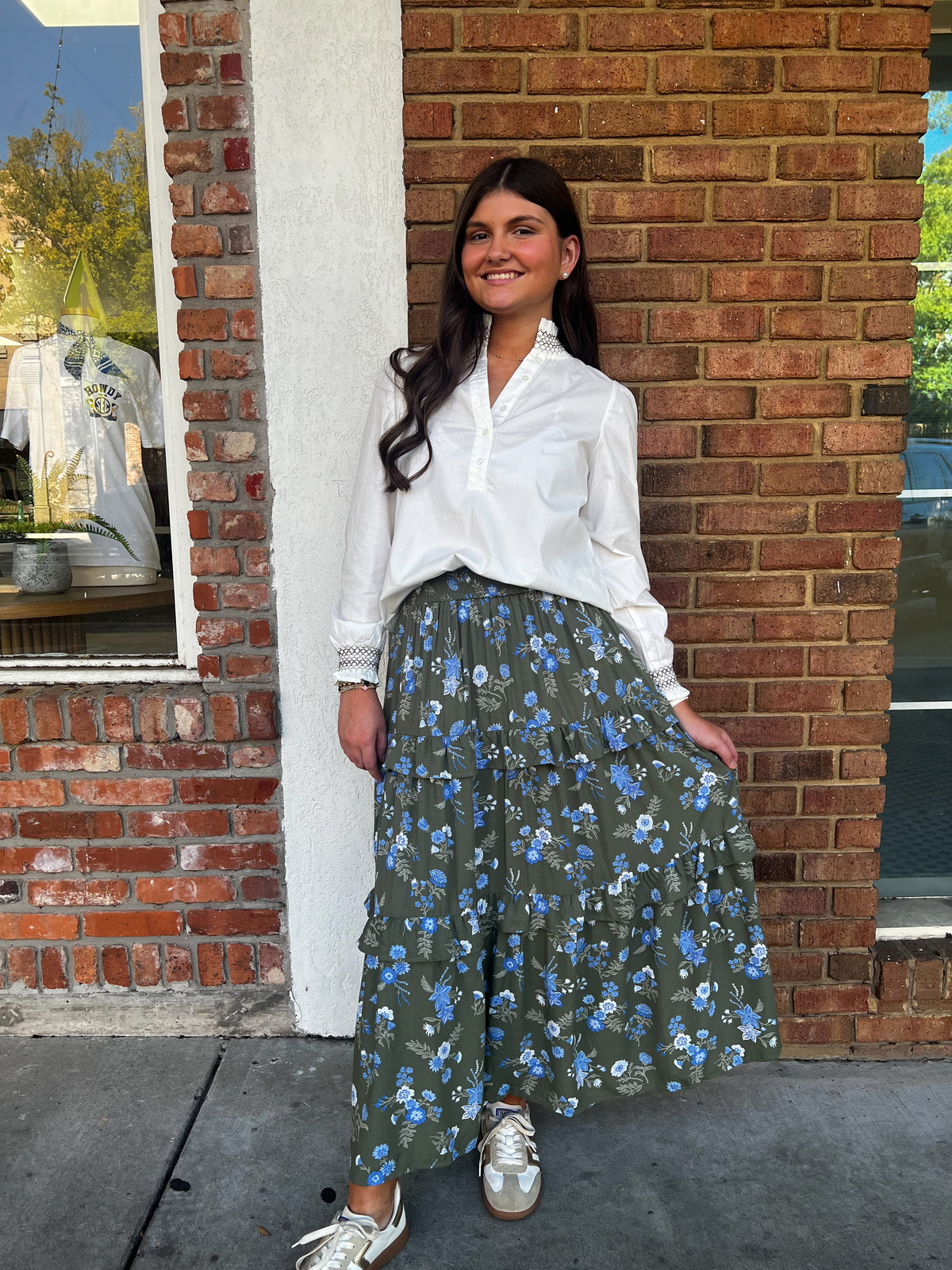 Kimberly Cream Top