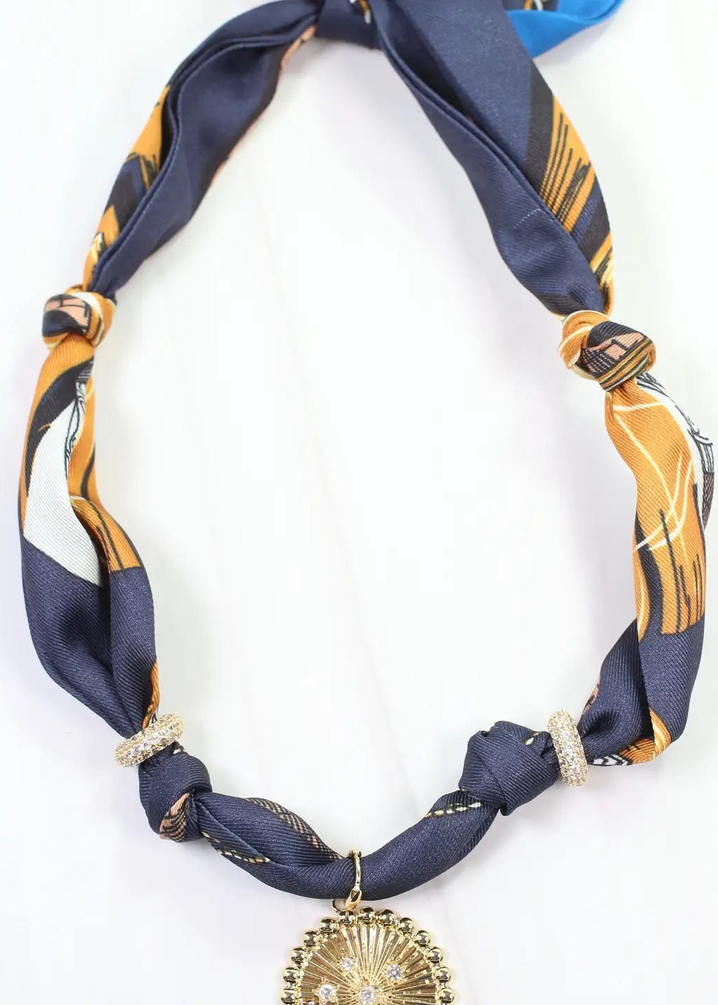 Caroline Hill: Shannon Scarf Charm Necklace