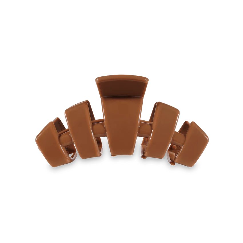 Teleties: Medium Hair Clip, Caramel