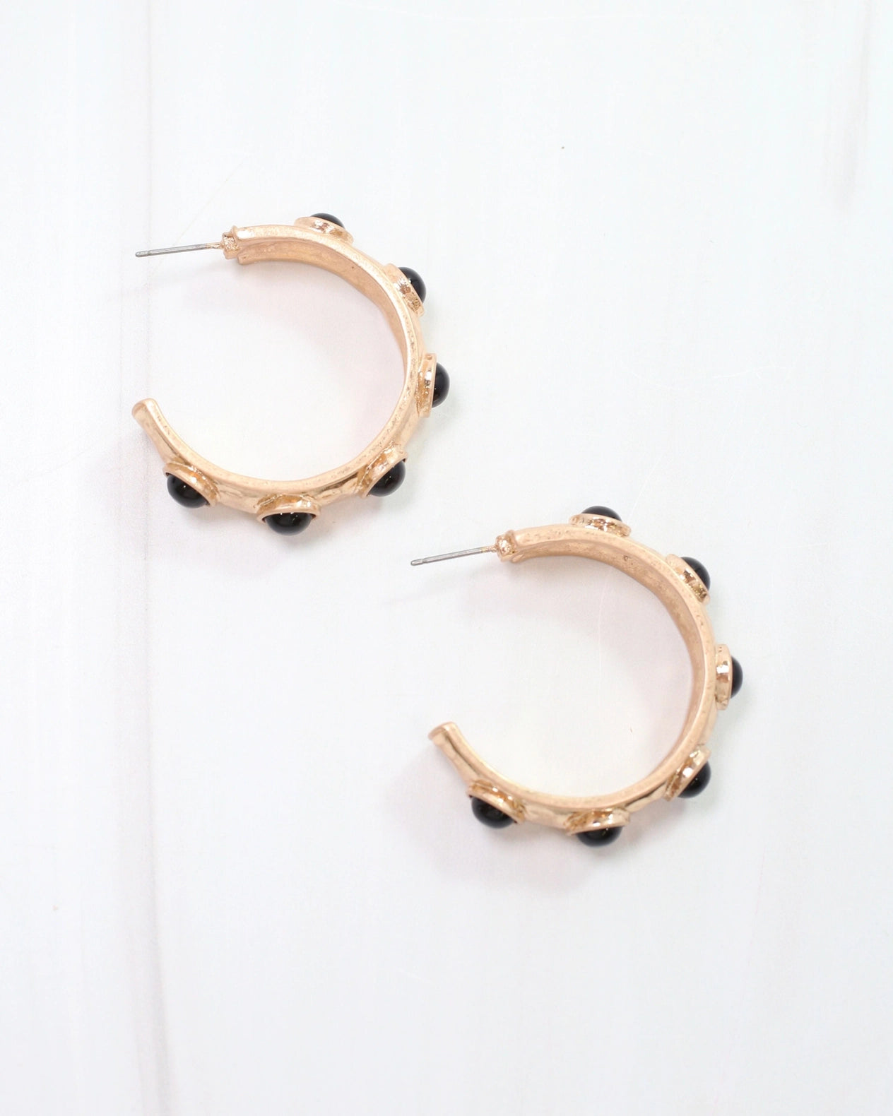 Caroline Hill: Frazee Black/Gold Hoop