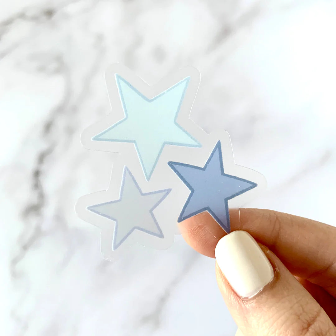 Blue Stars Sticker