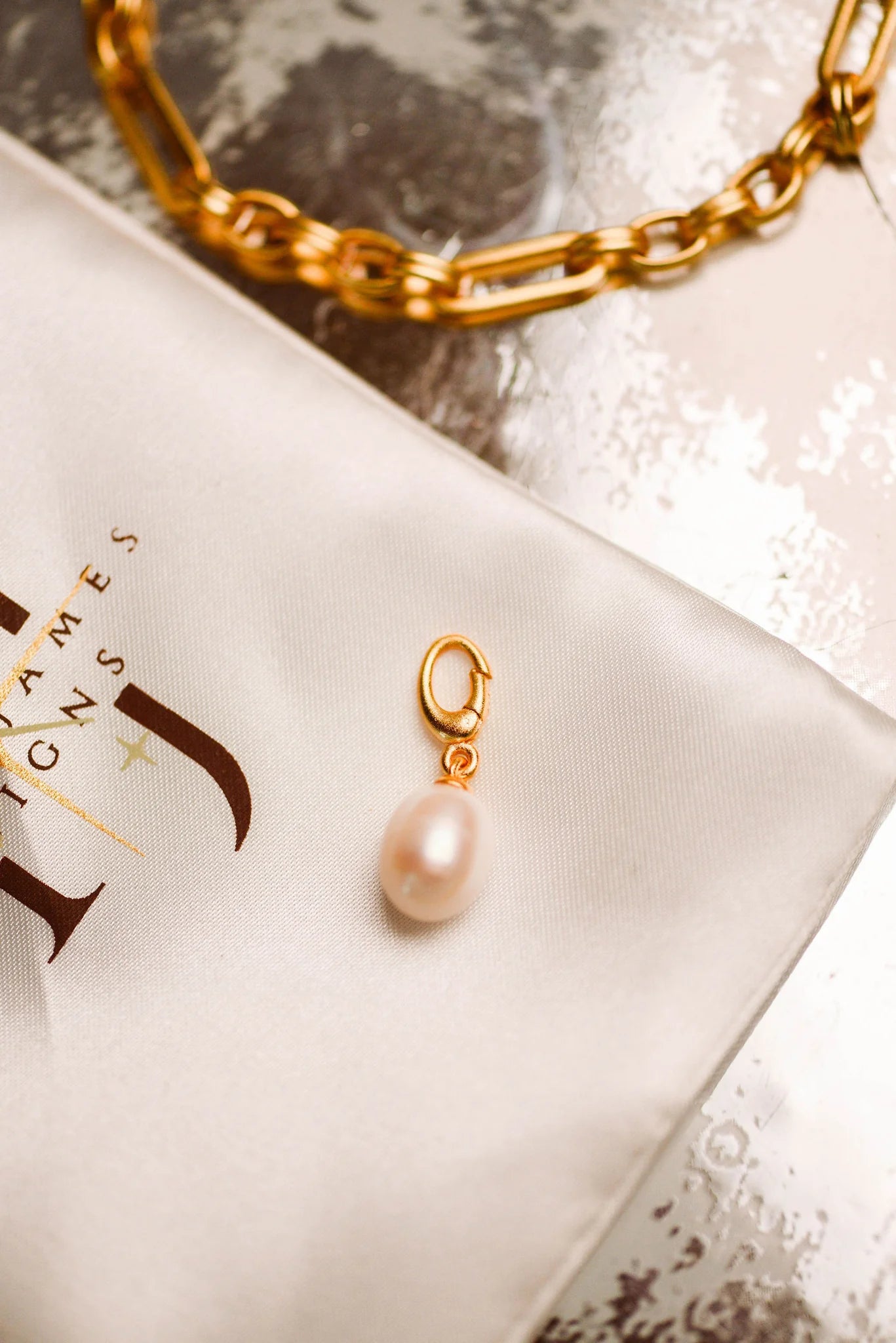 Tatum James Designs: Pearl Charm