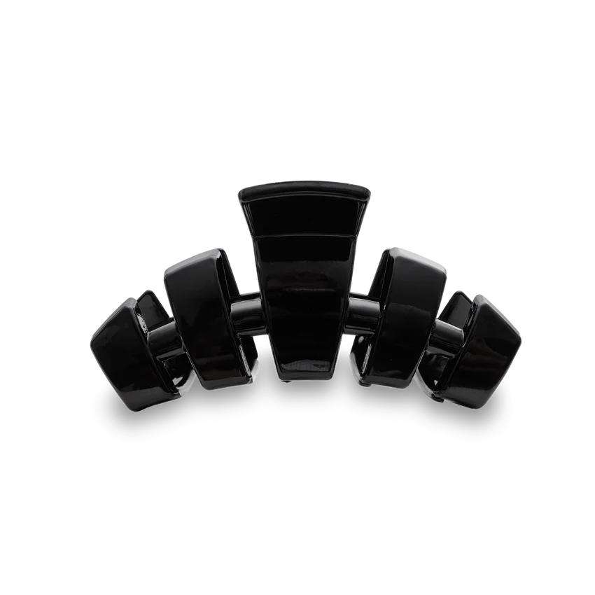 Teleties: Medium Hair Clip, Jet Black