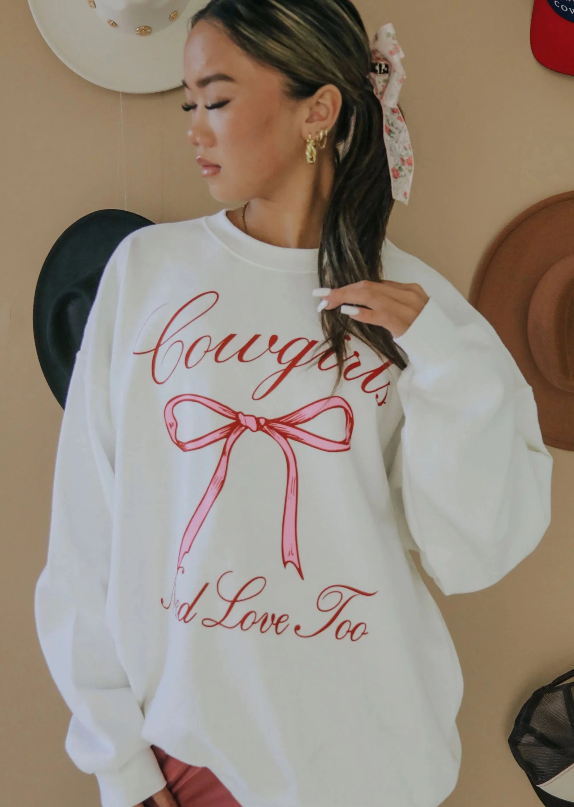 Charlie Southern: Cowgirls Need Love Too Sweatshirt