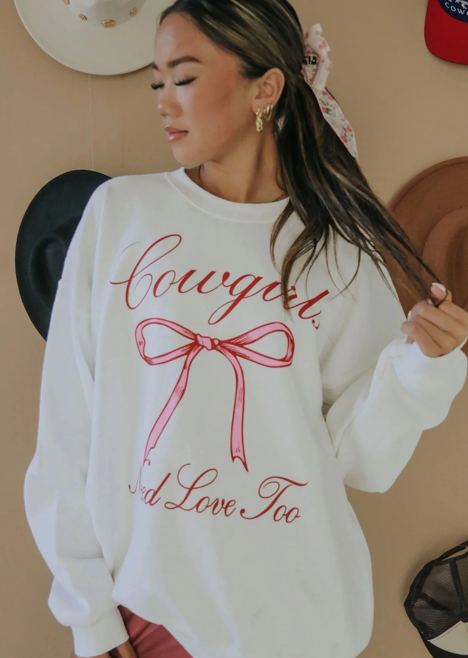 Charlie Southern: Cowgirls Need Love Too Sweatshirt