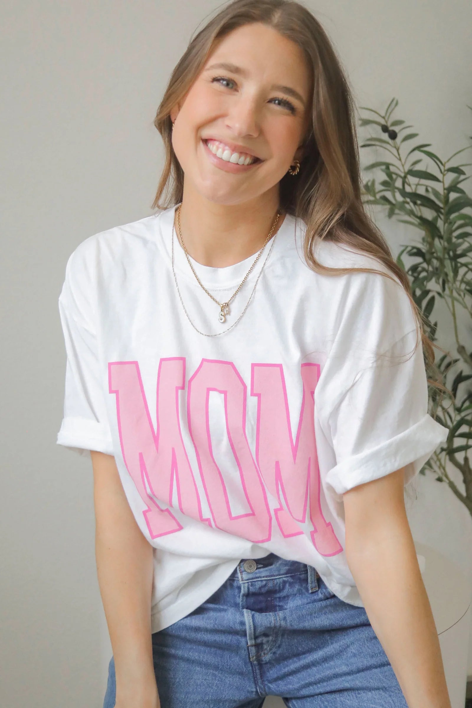 Charlie Southern: MOM Tee, Pink