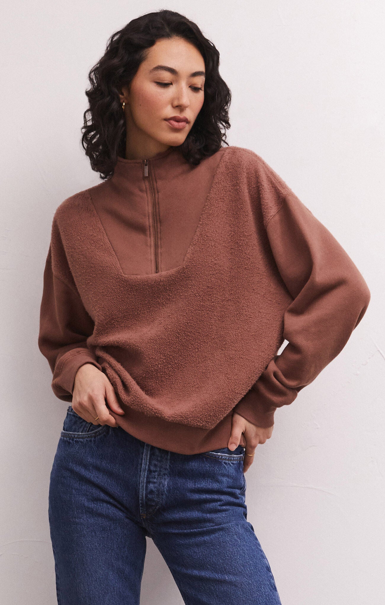 Z Supply: Sequoia Fleece Sweatshirt
