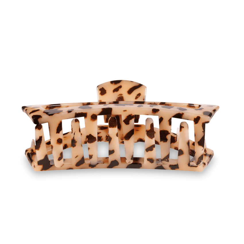Teleties: Open Large Clip, Blonde Tortoise