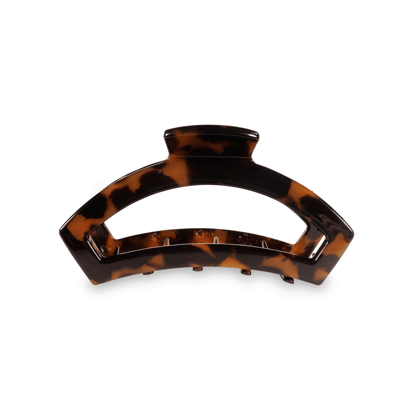 Teleties: Open Medium Hair Clip, Tortoise