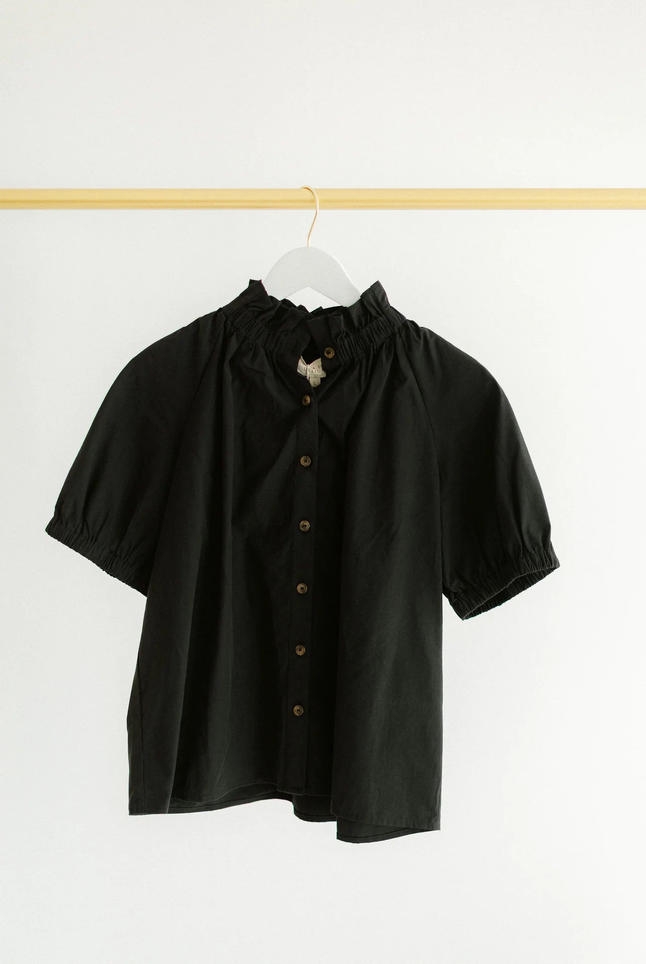 Tatum James: Scarlett Blouse - Black