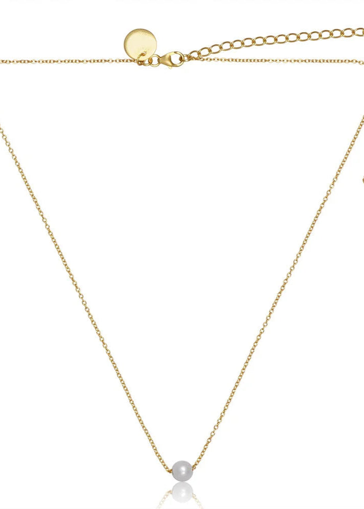Tatum James Designs: Round Pearl Necklace