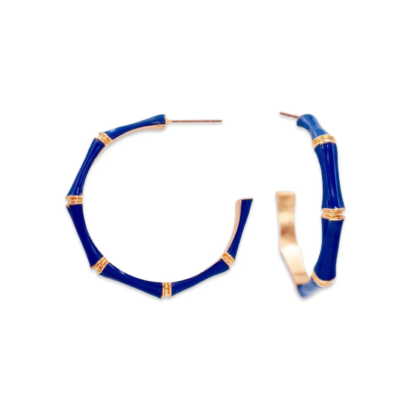Pierce + Hide: Blue Bamboo Hoop