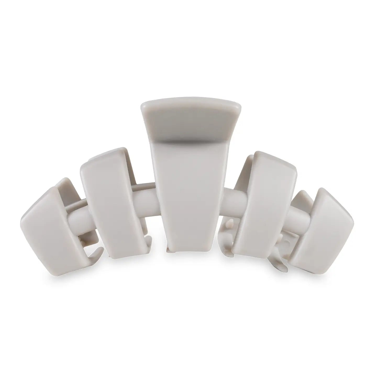 Teleties: Large Hair Clip, Silver Flames