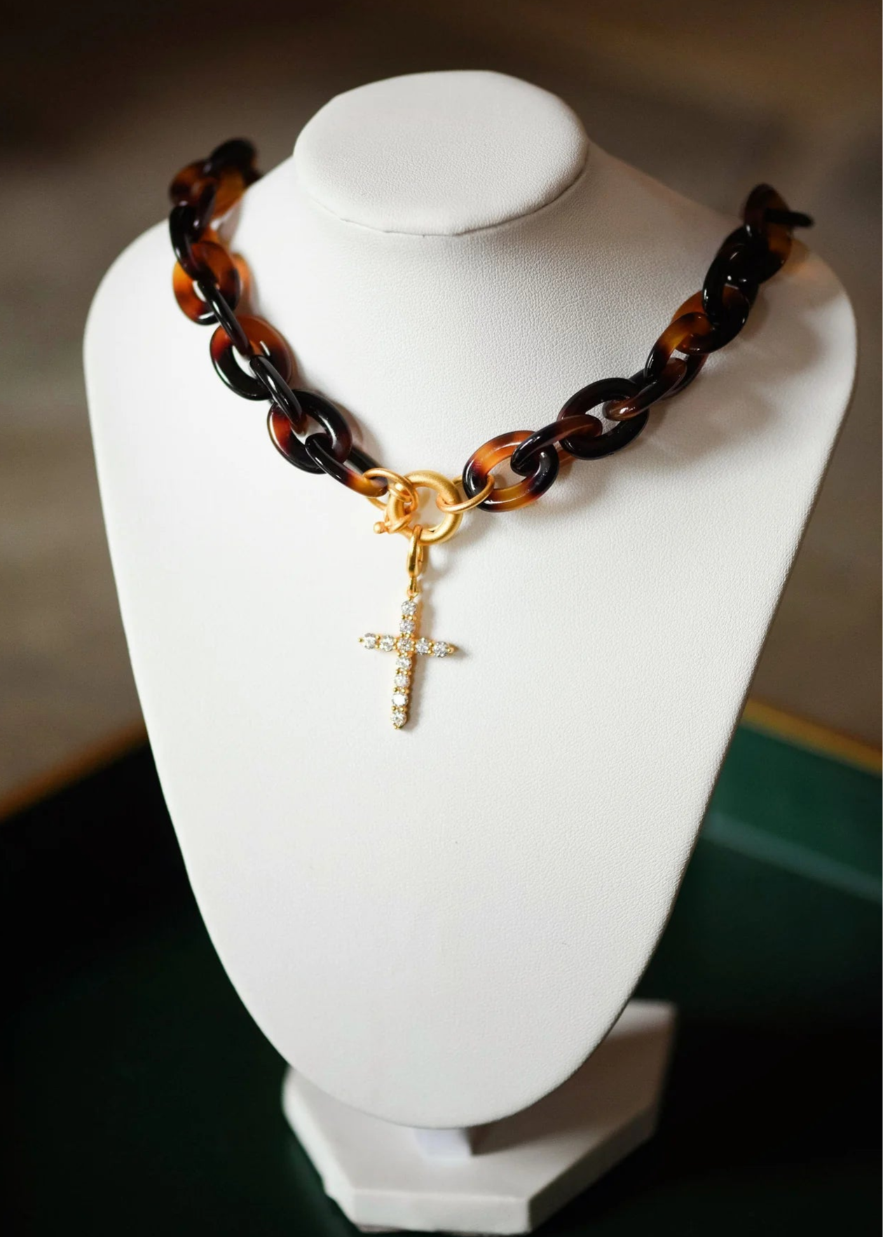 Tatum James Designs: CZ Cross Charm