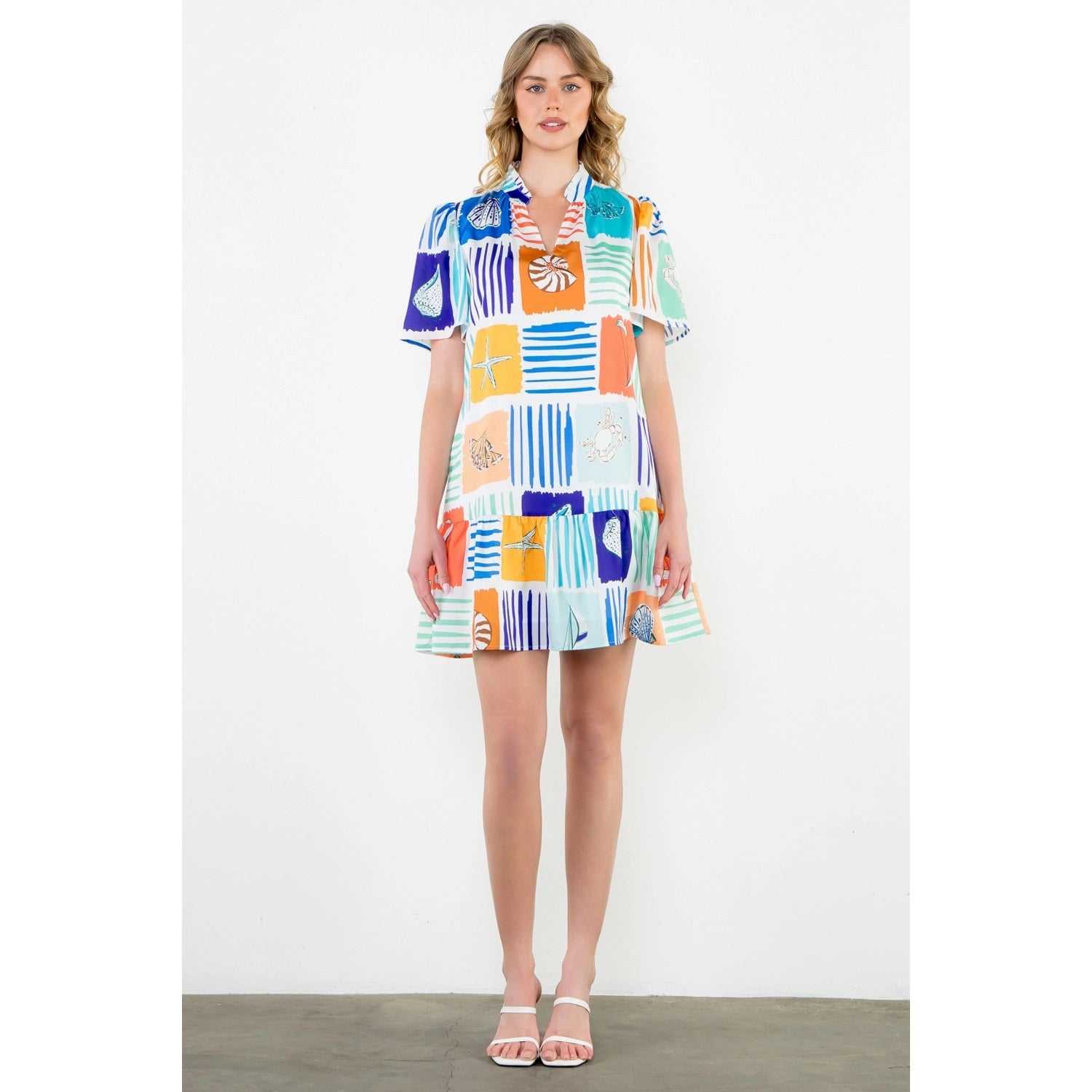 THML: Seaside Short Sleeve Dress