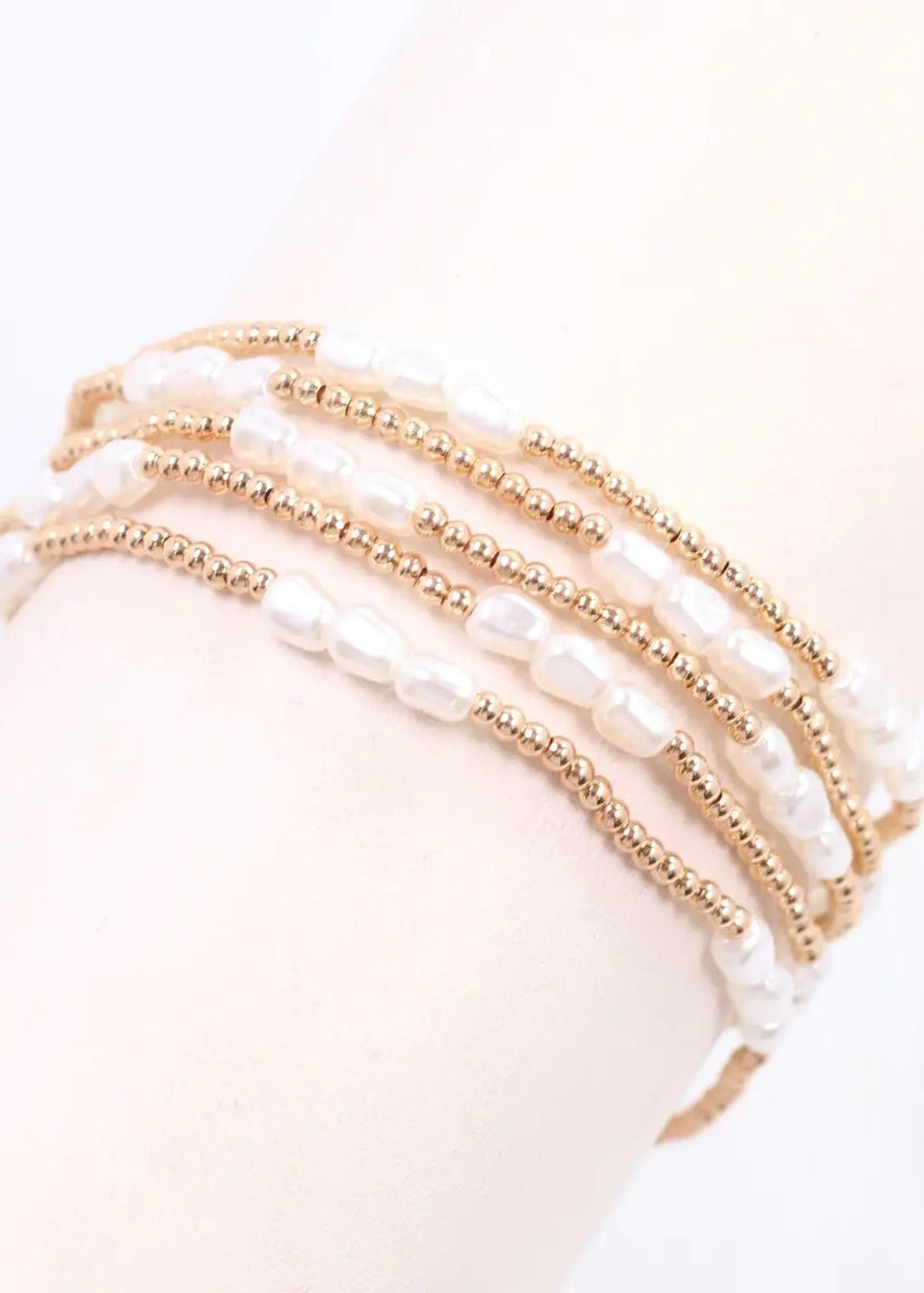 Caroline Hill: Annette Pearl Bracelet Set