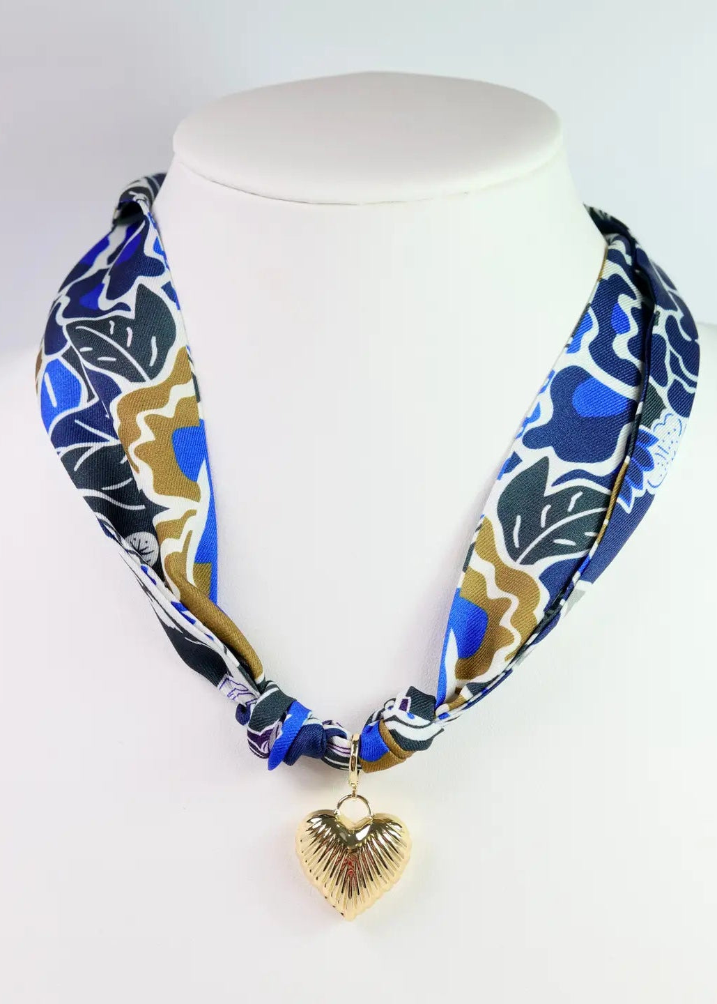 Caroline Hill: Lillie Scarf Charm Necklace