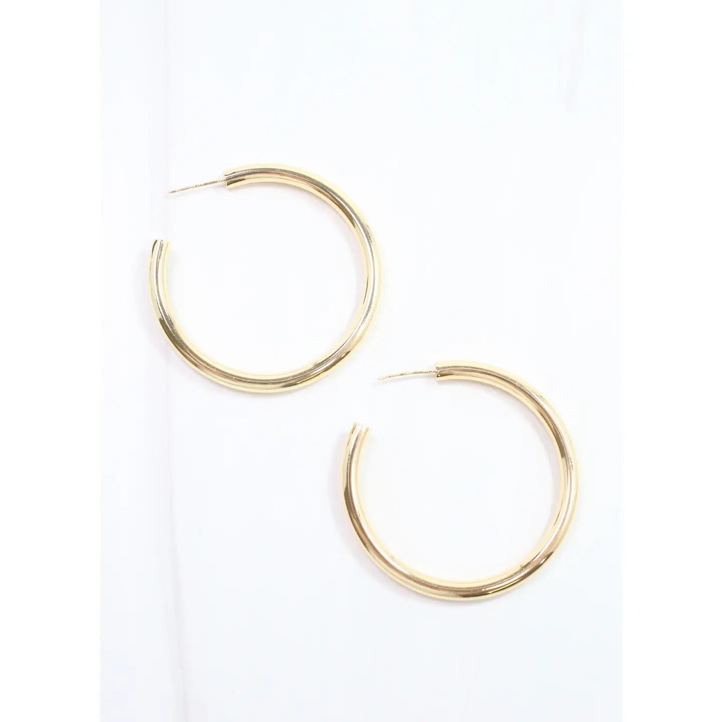 Caroline Hill: Neilsen Gold Hoop Earrings