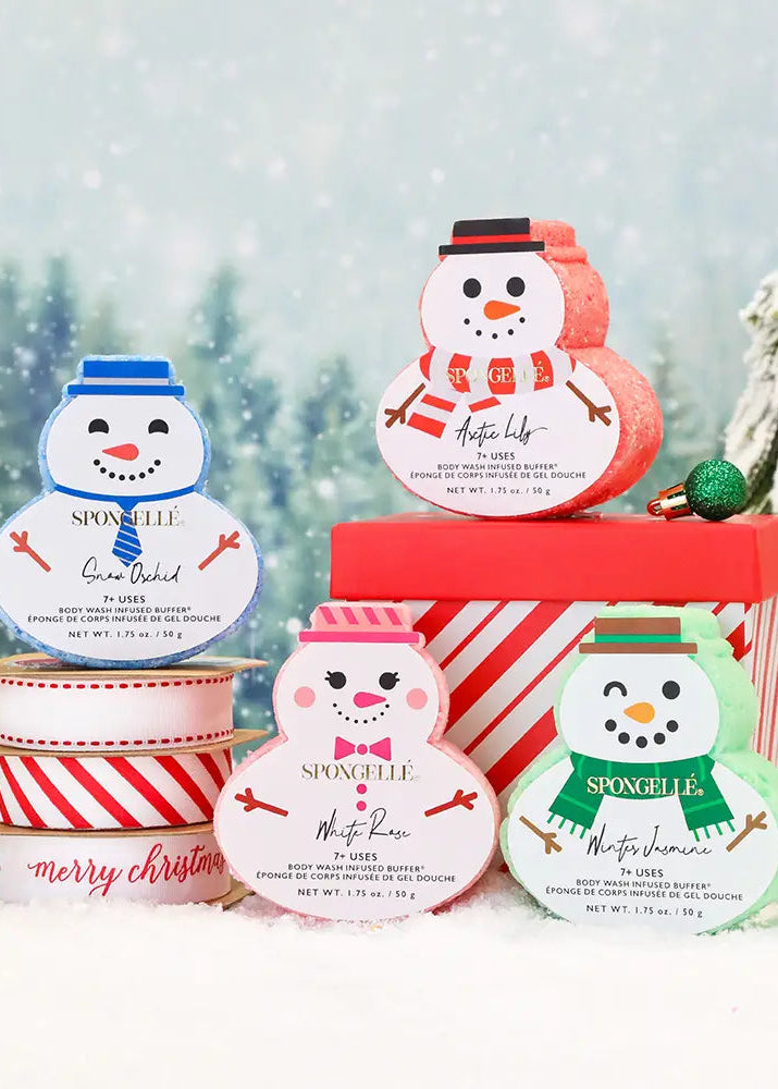 Spongelle: Snowman Holiday Buffer