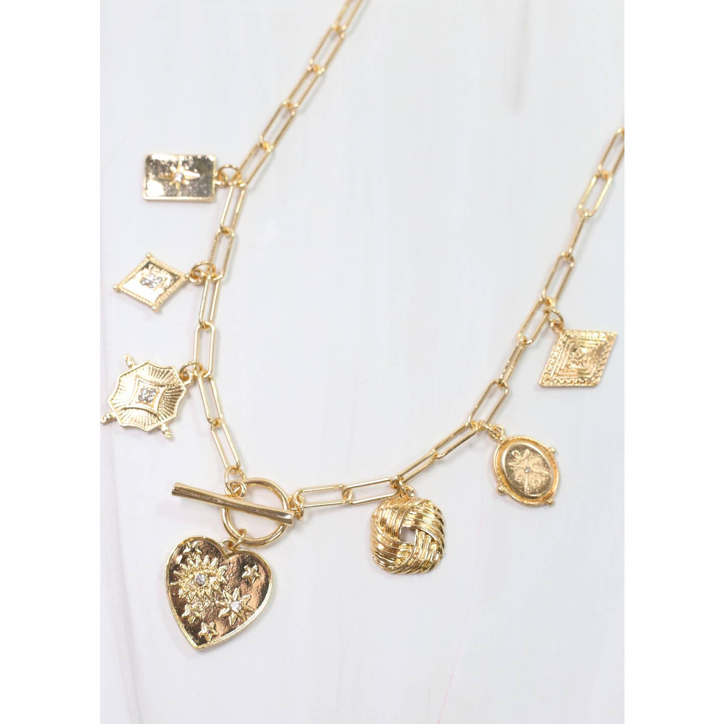 Caroline Hill: Furlow Charm Necklace