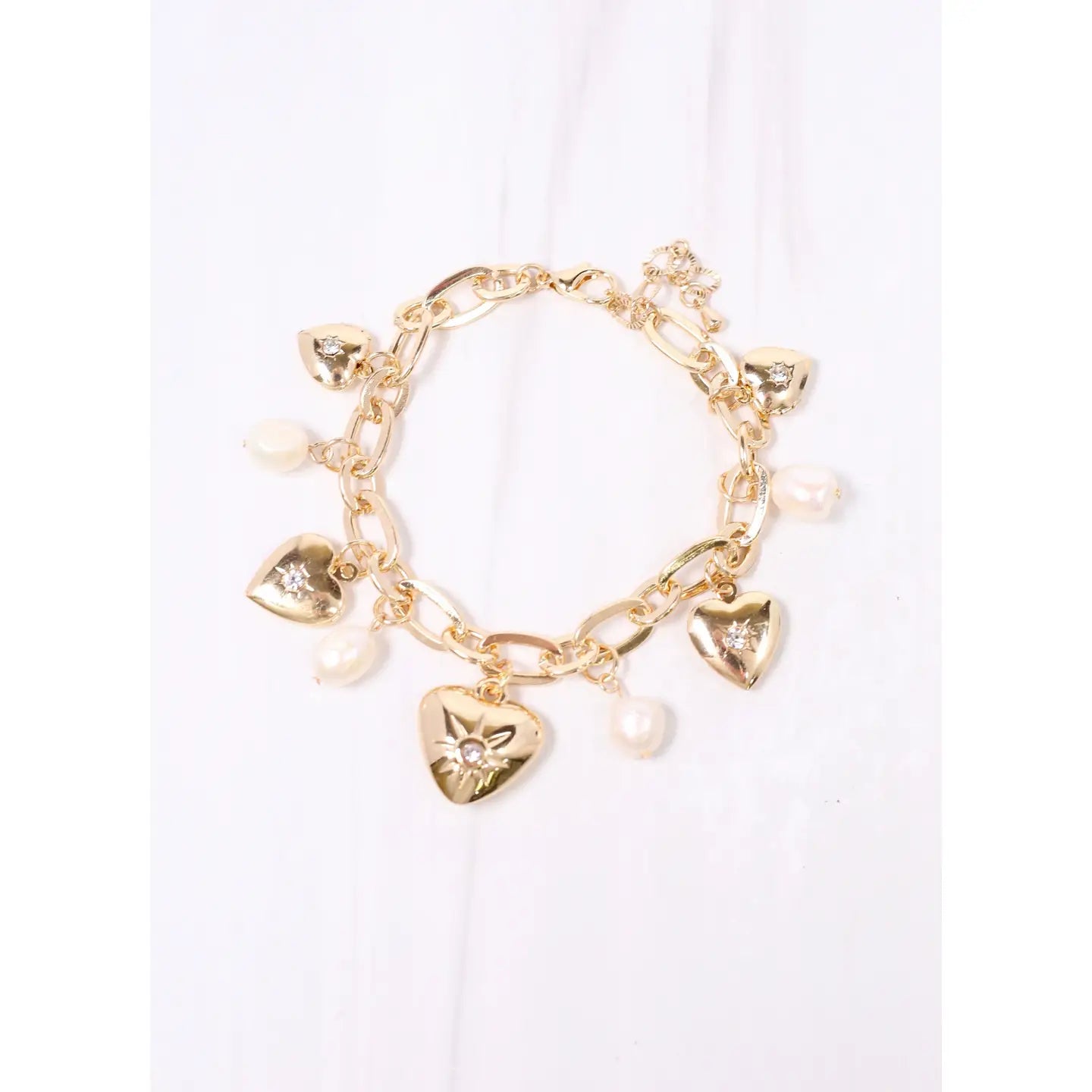 Caroline Hill: Stechino Charm Bracelet Gold