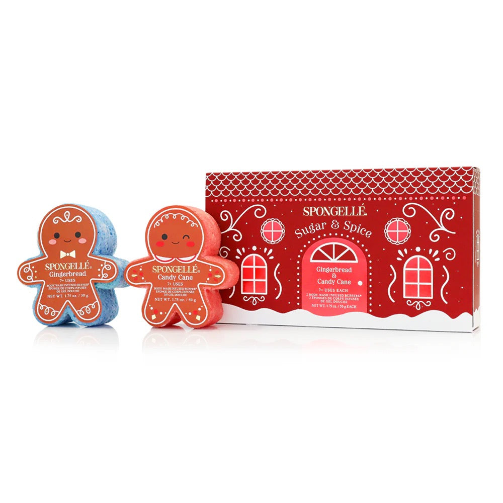 Spongelle: Sugar & Spice Holiday Gift Set