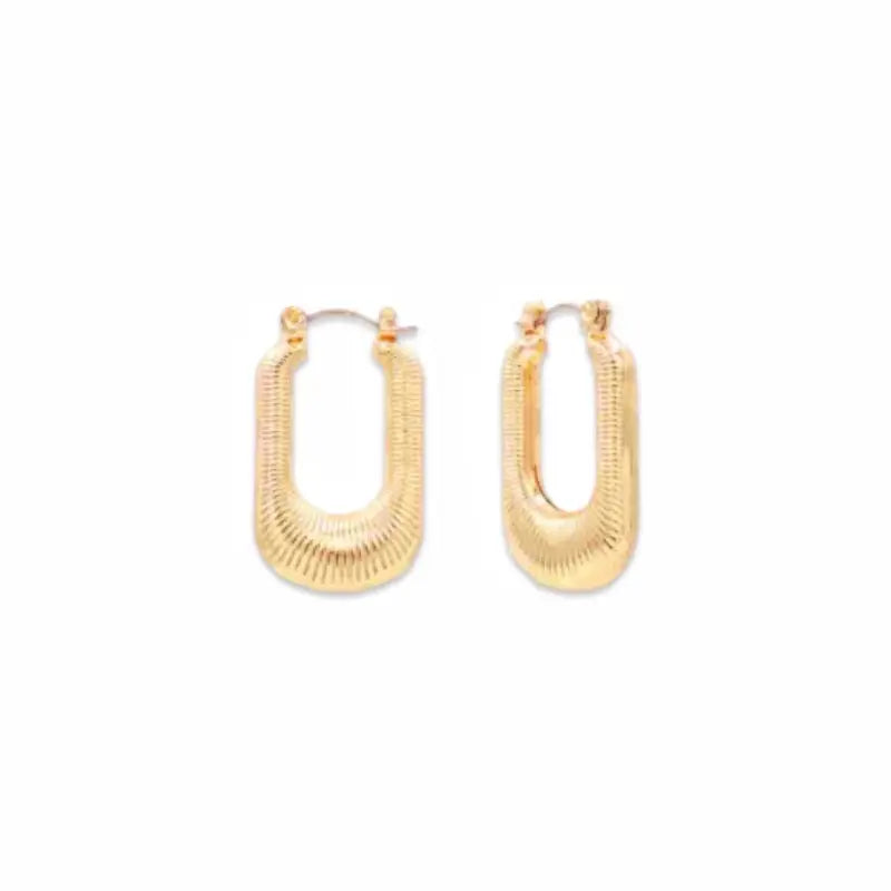 Pierce + Hide: Gold Drop Earrings