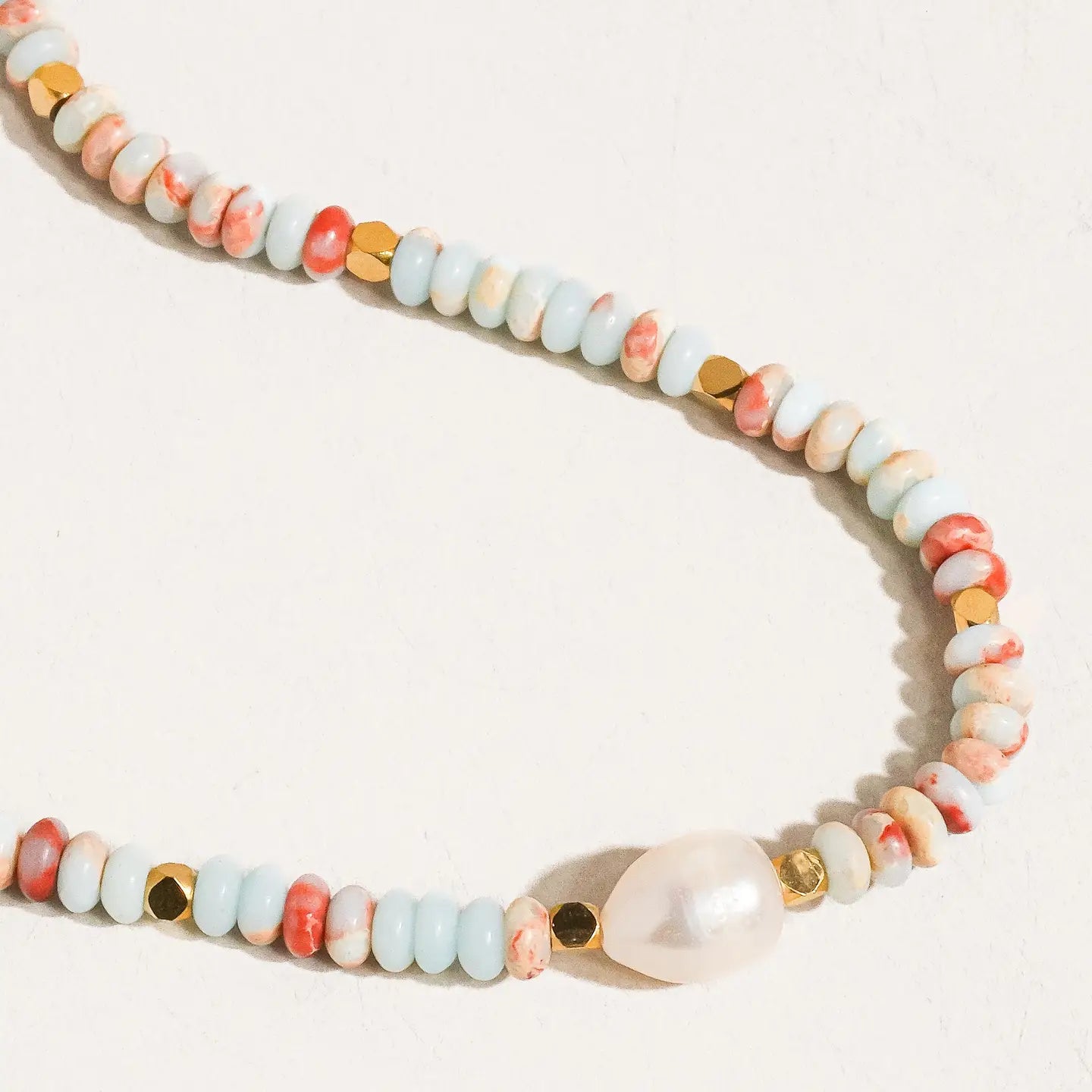 Flanerie: Swank Boho Beaded Pearl Necklace