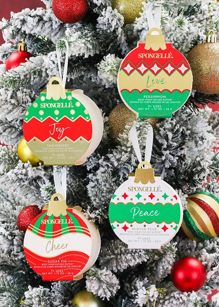 Spongelle: Holiday Ornament Buffer