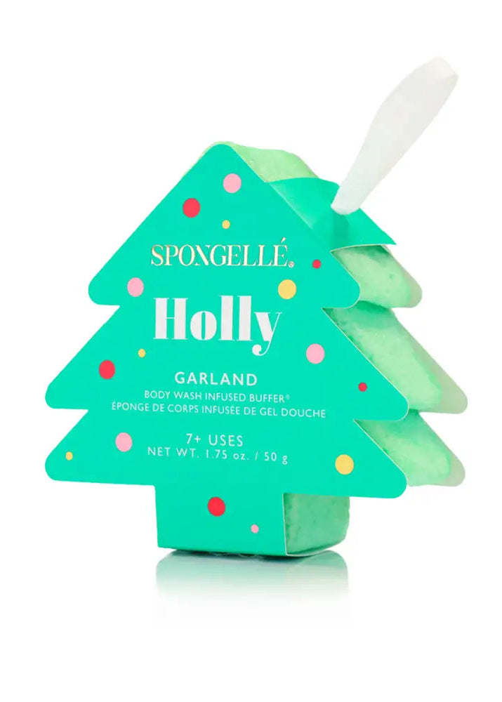 Spongelle: Holiday Tree Buffer