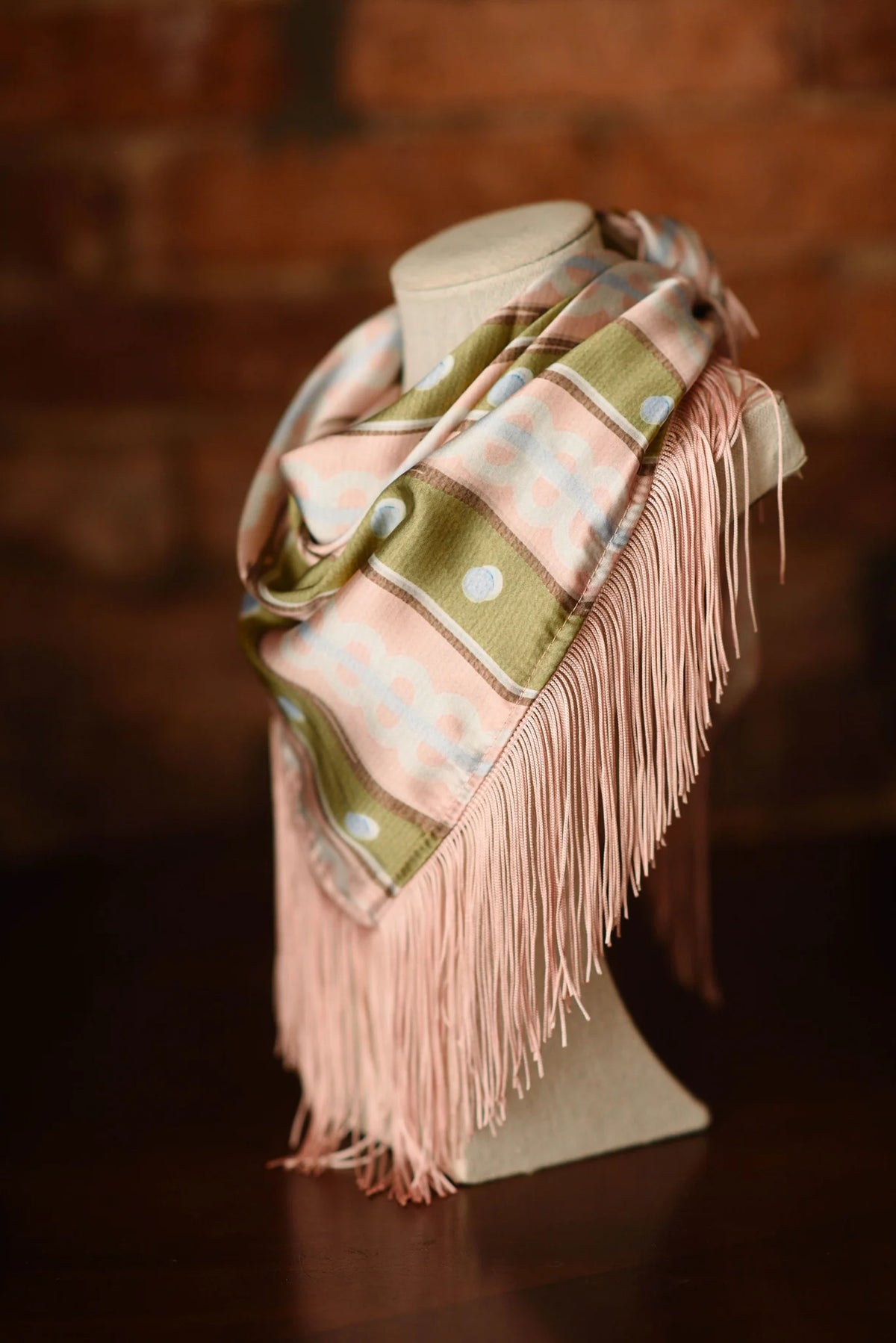 Tatum James: Dots and Stripes Scarf