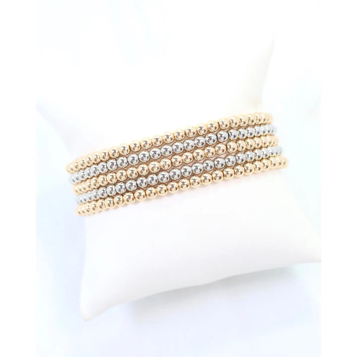 Caroline Hill: Kendale Bracelet Set Gold/Silver