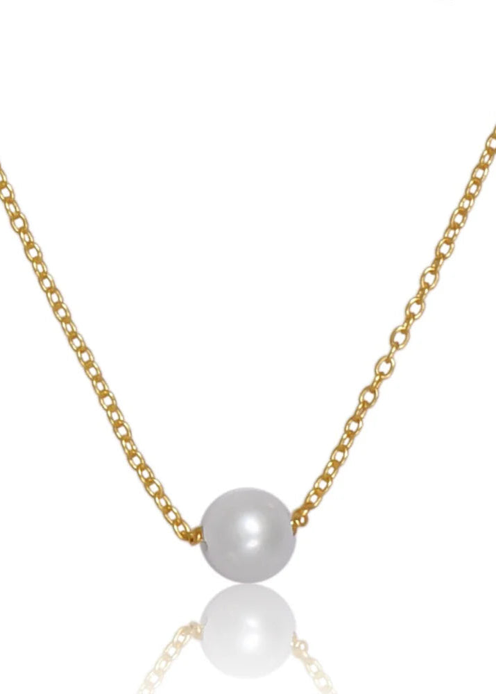 Tatum James Designs: Round Pearl Necklace