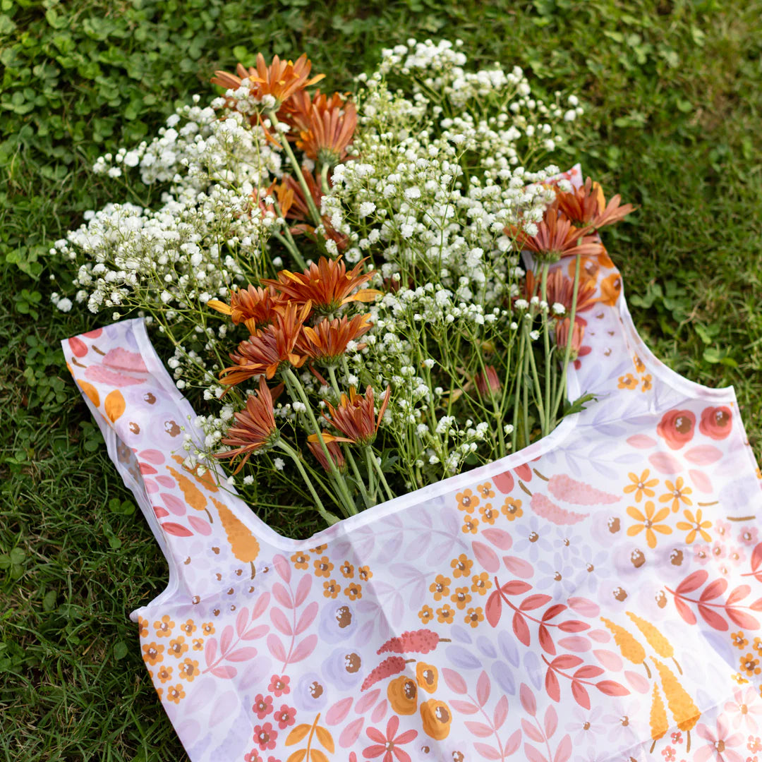 Reusable Bag, Marigold Wildflowers