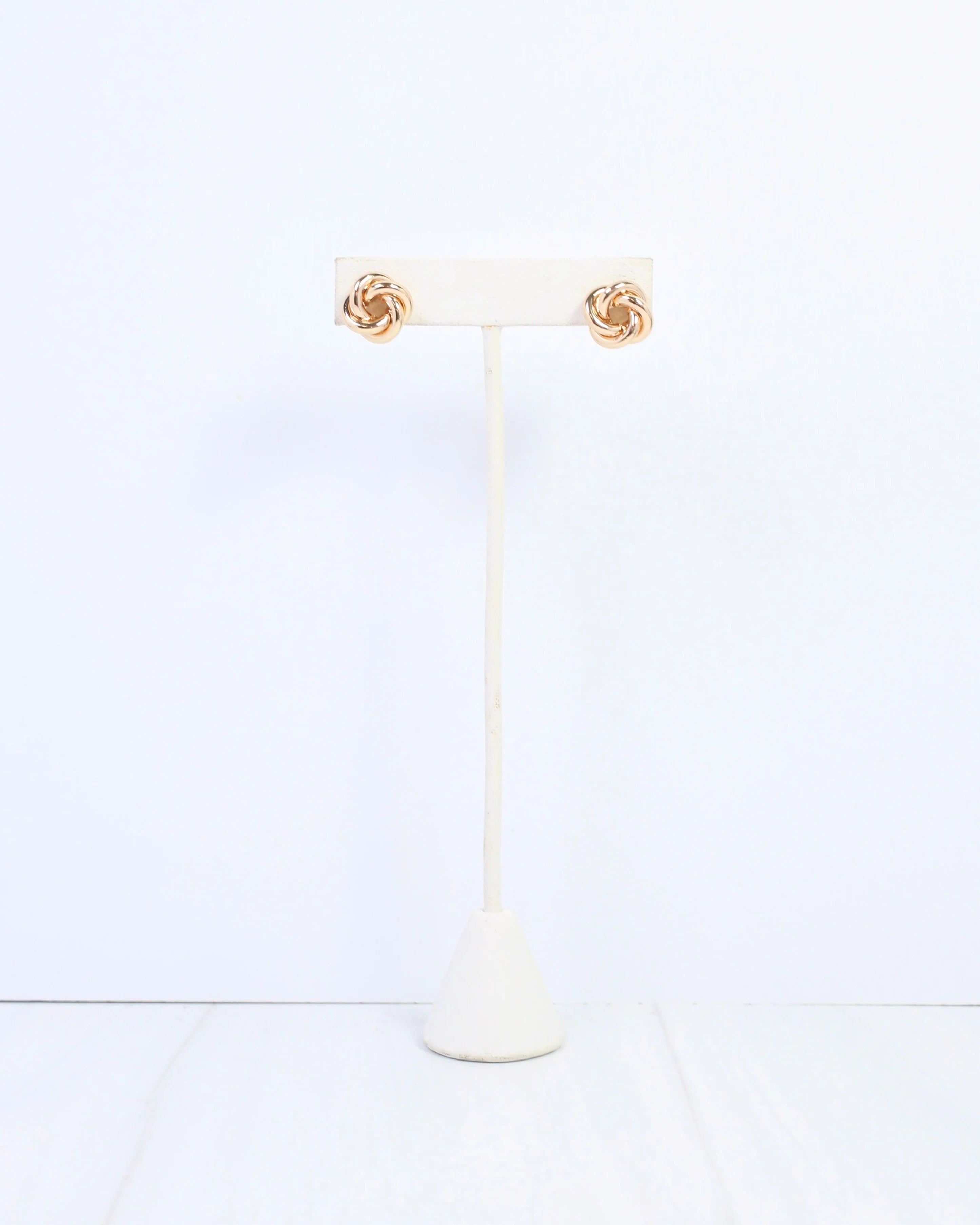 Caroline Hill: Clarke Knot Stud Earrings