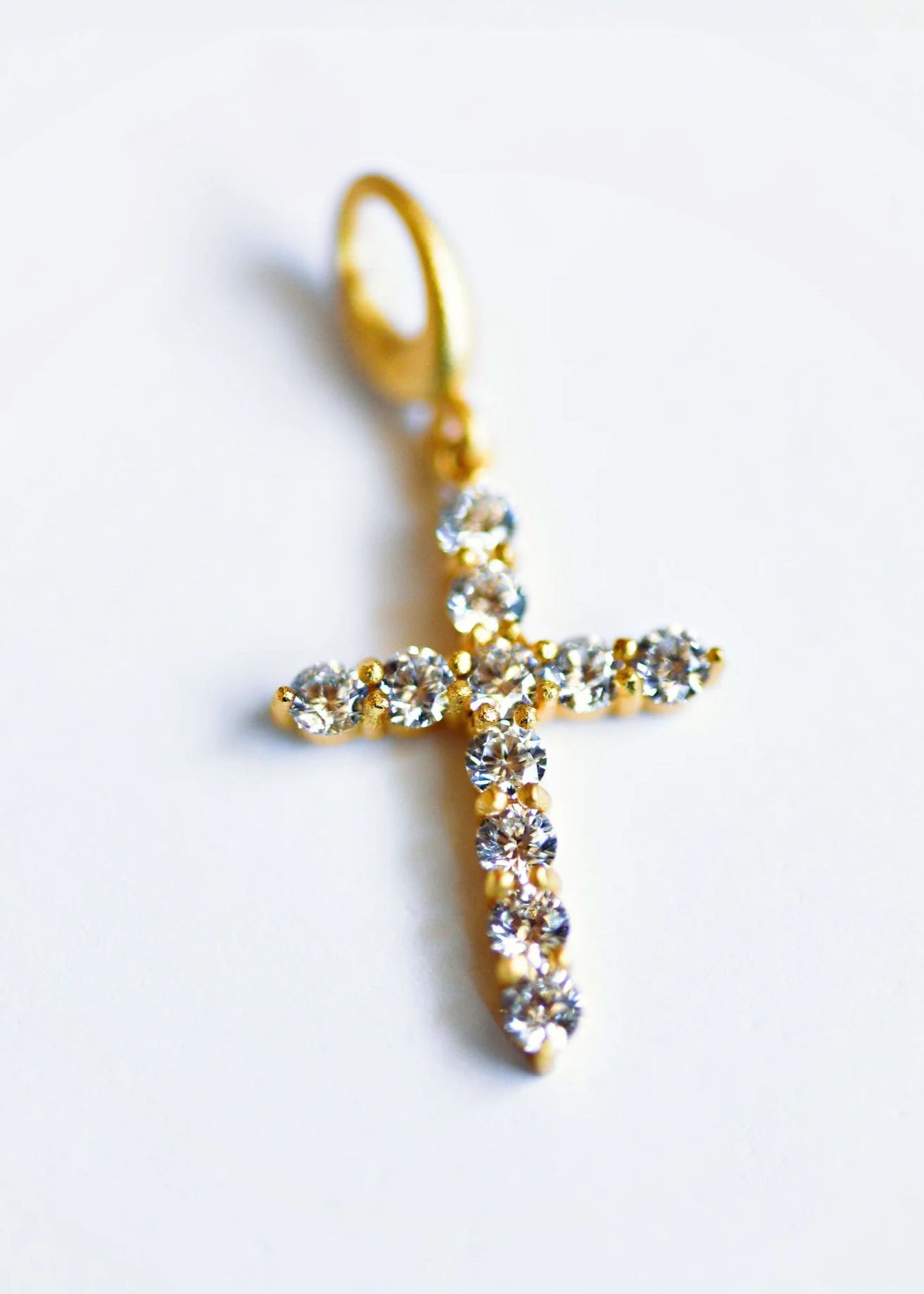 Tatum James Designs: CZ Cross Charm