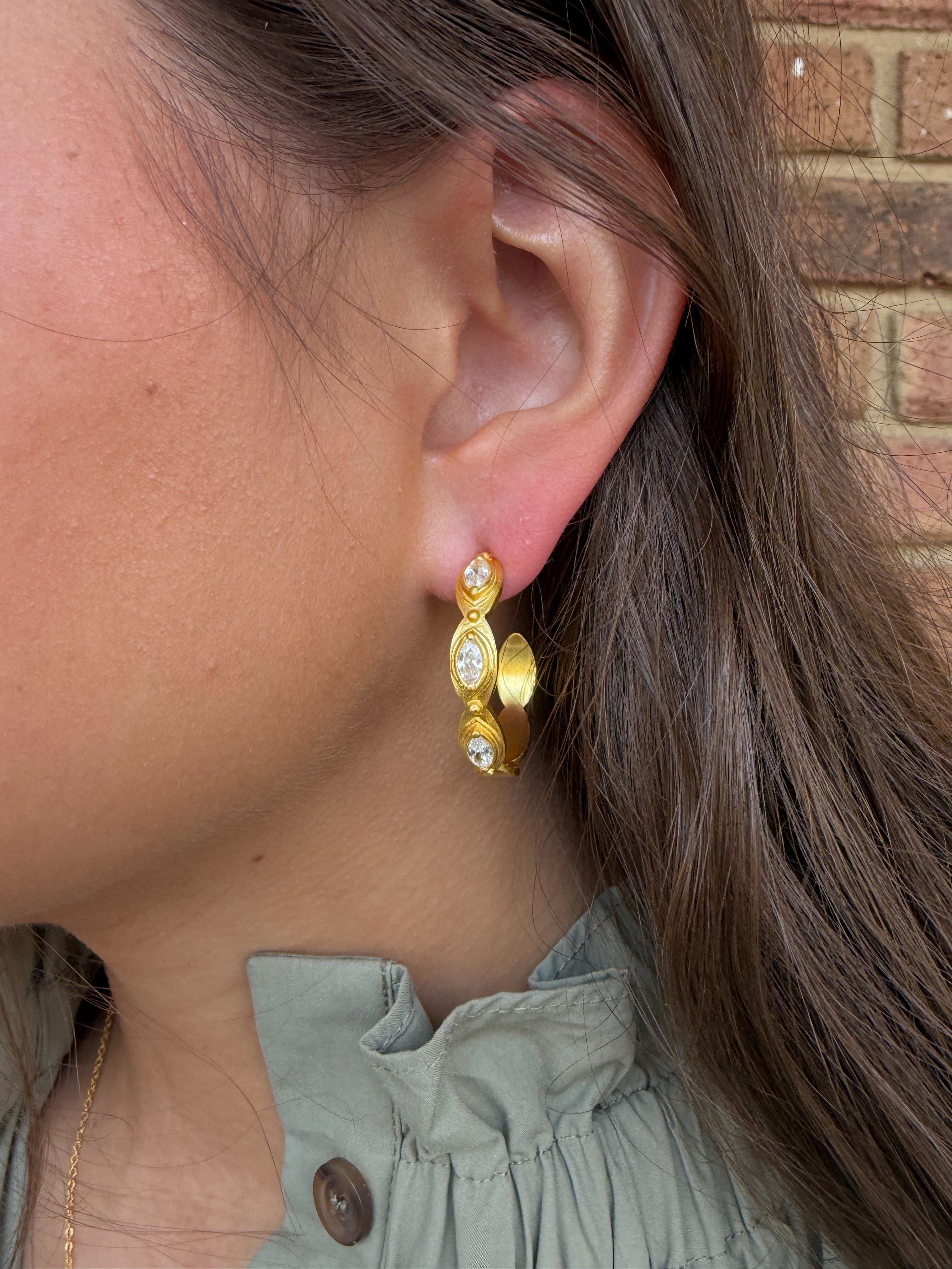 Tatum James Designs: Sophie Hoops
