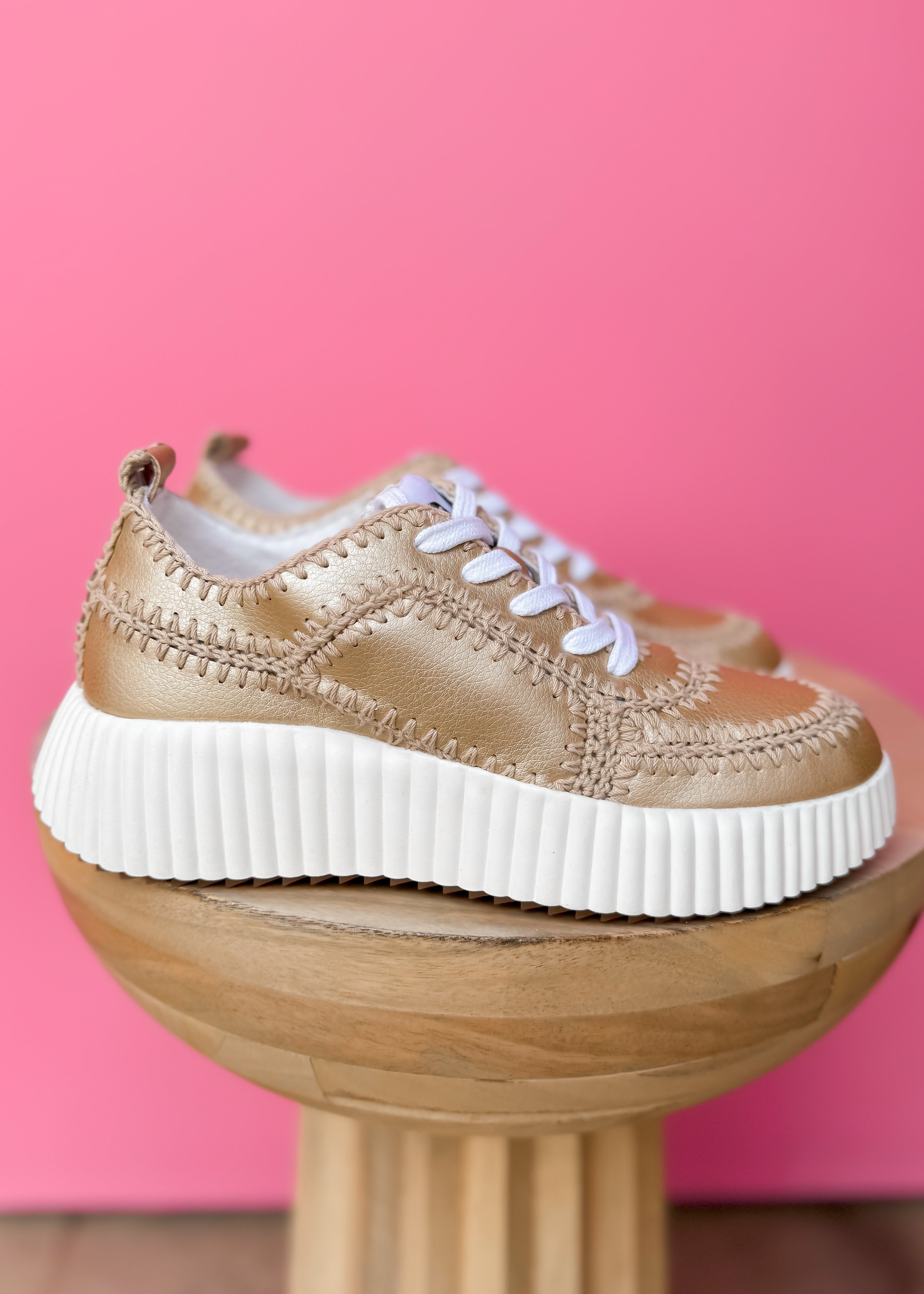 Coconuts X Matisse: Nelson Sneaker, Gold