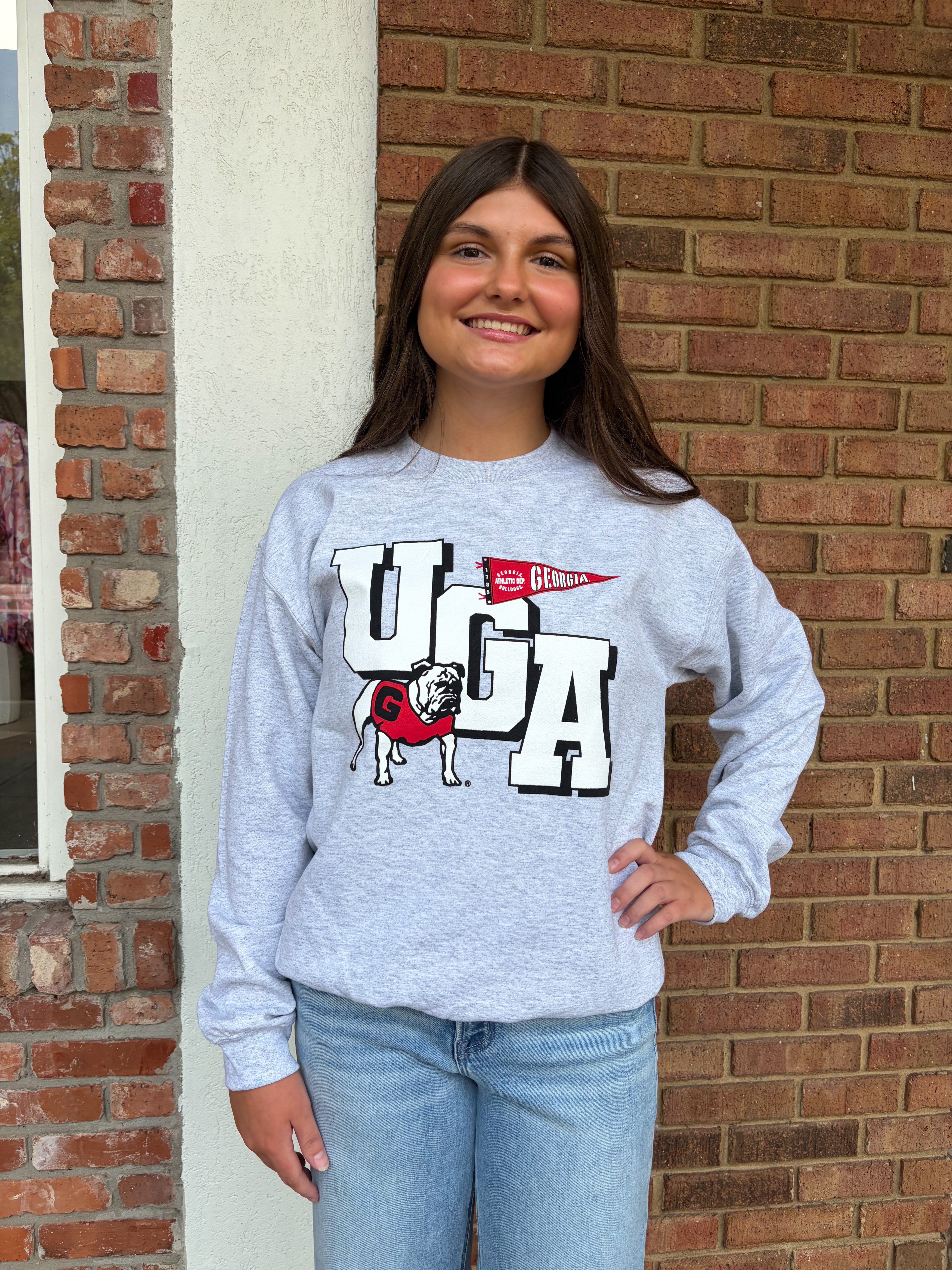 Charlie Southern: GA Pennant Sweatshirt