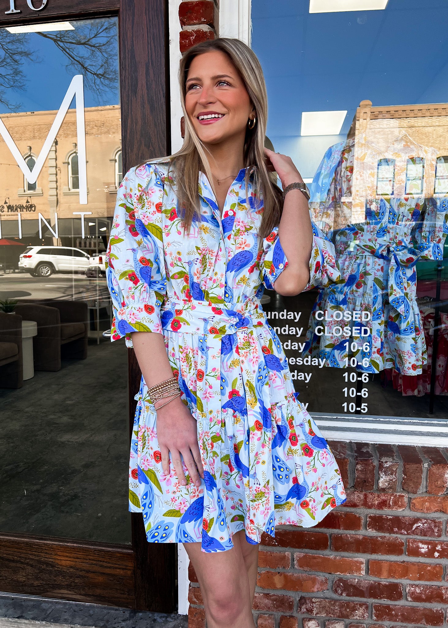 Sincerely Ours: Spring Peacock Dress