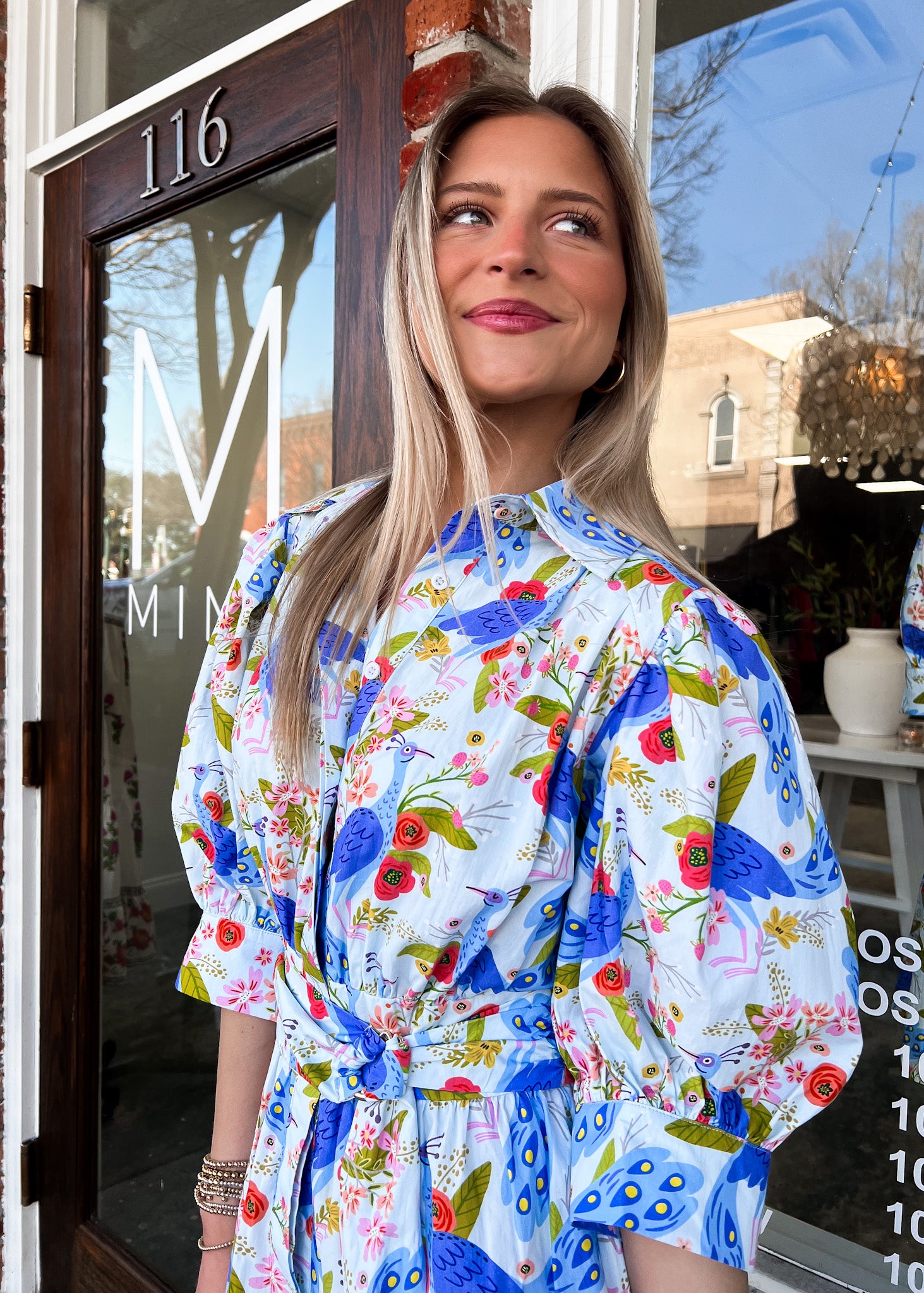 Sincerely Ours: Spring Peacock Dress