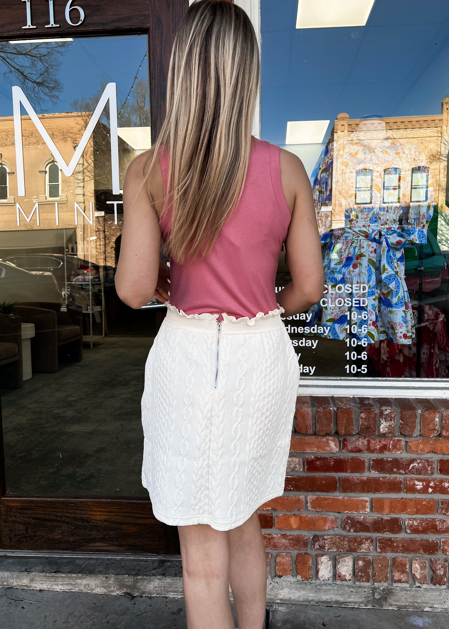 Sammy Textured Skirt