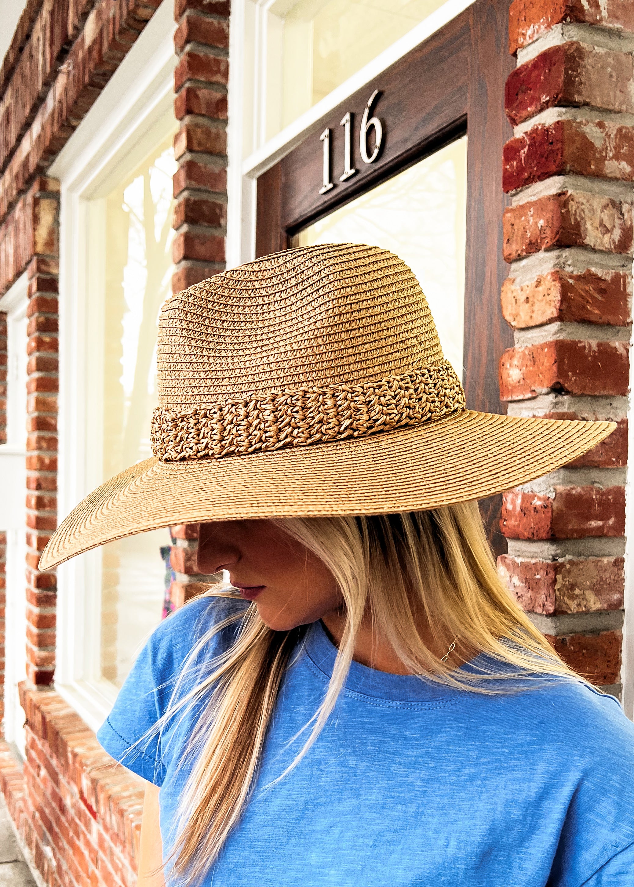 Roswell Straw Hat Tan