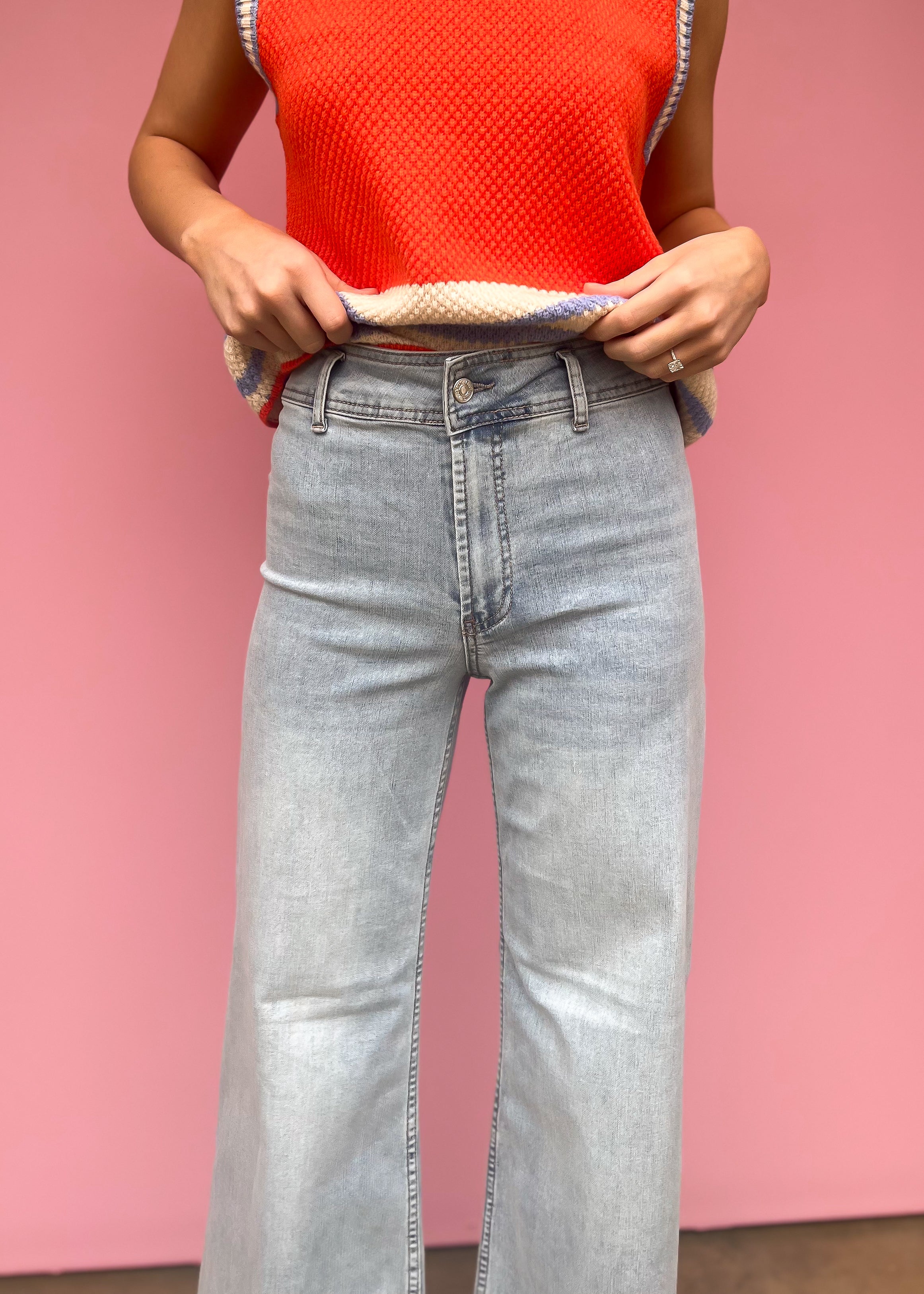 Articles of Society: Carine High Rise Relaxed Jean