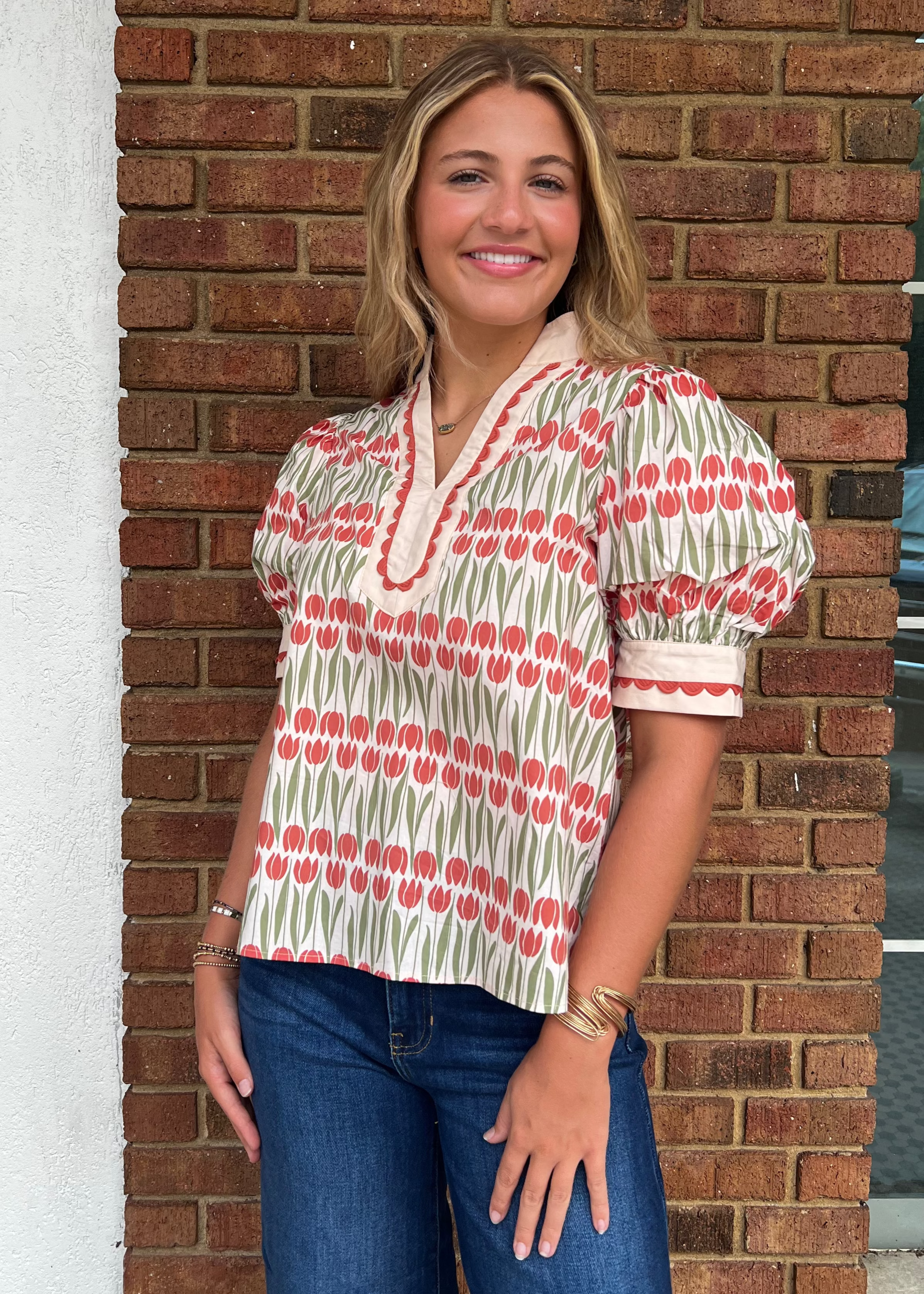 Bindi Puff Sleeve Top