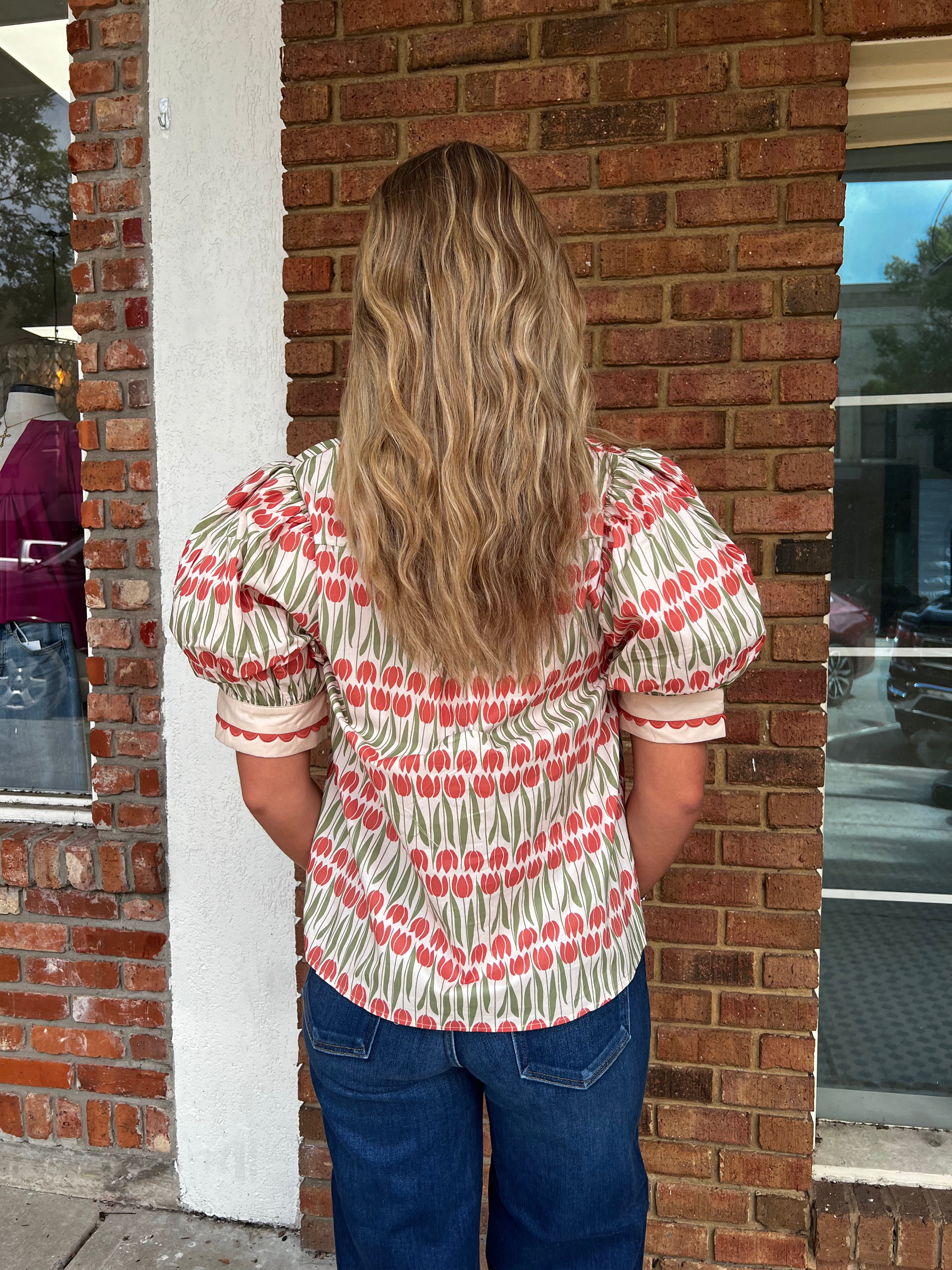 Bindi Puff Sleeve Top