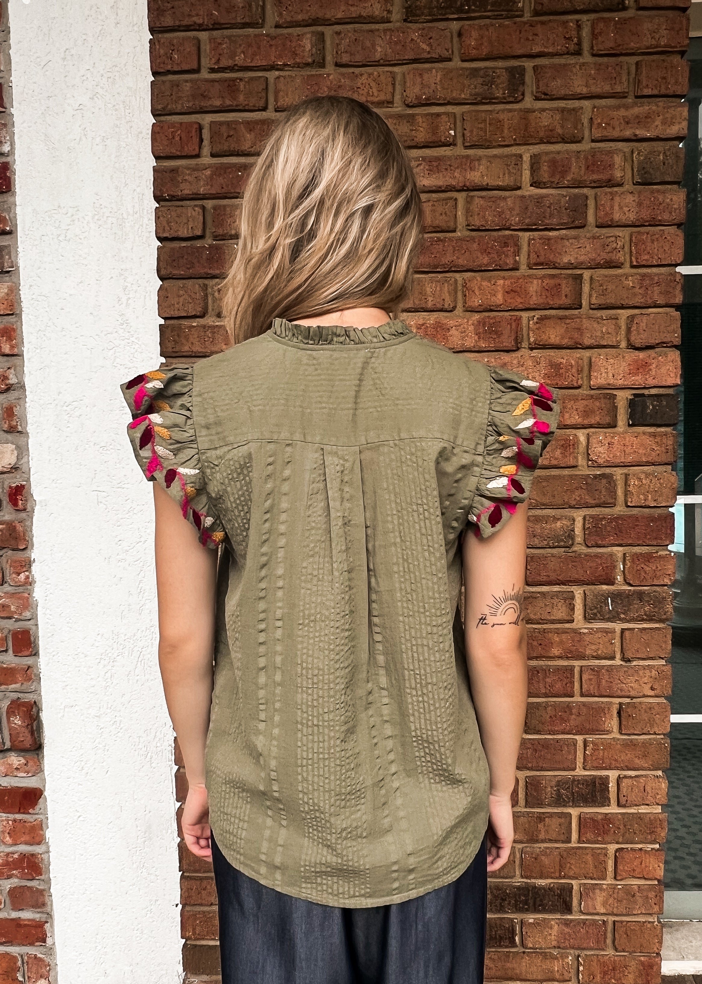 THML: Stella Smocked Top