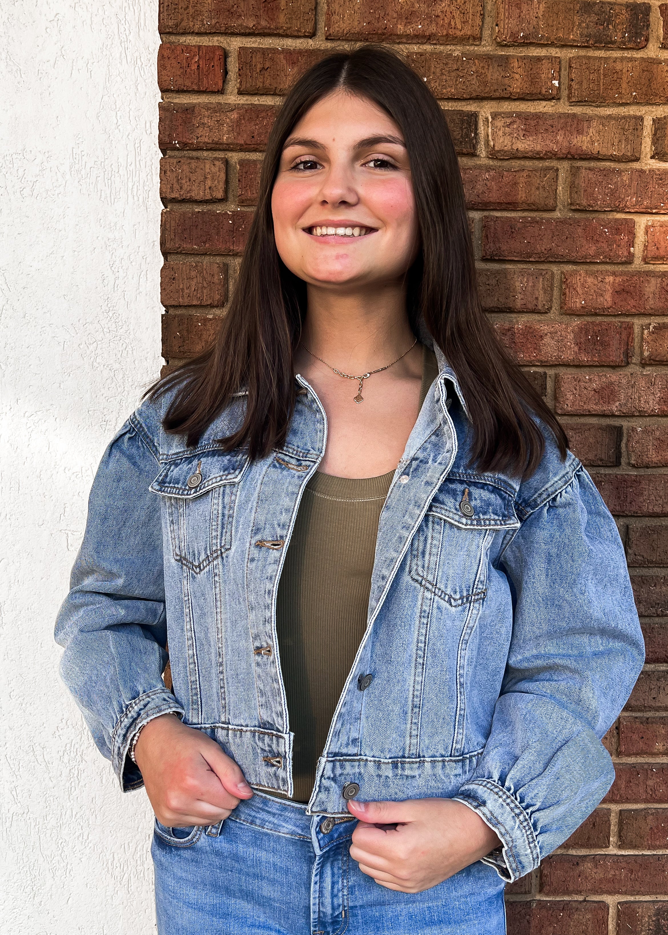 Genna Long Sleeve Denim Jacket