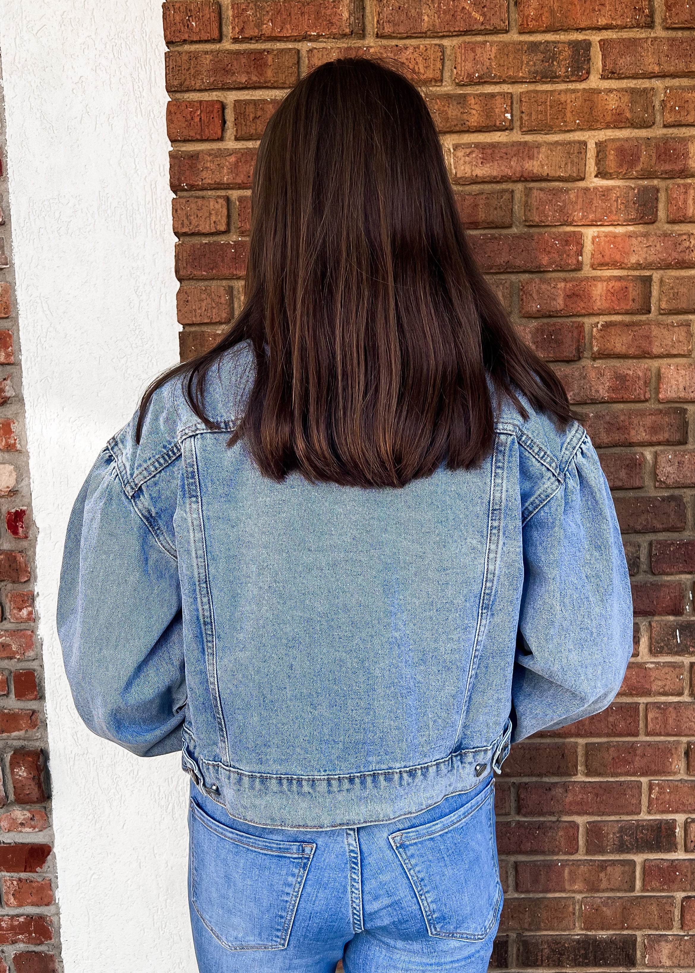 Genna Long Sleeve Denim Jacket